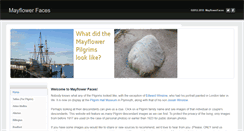 Desktop Screenshot of mayflowerfaces.com