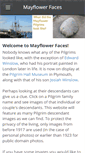 Mobile Screenshot of mayflowerfaces.com